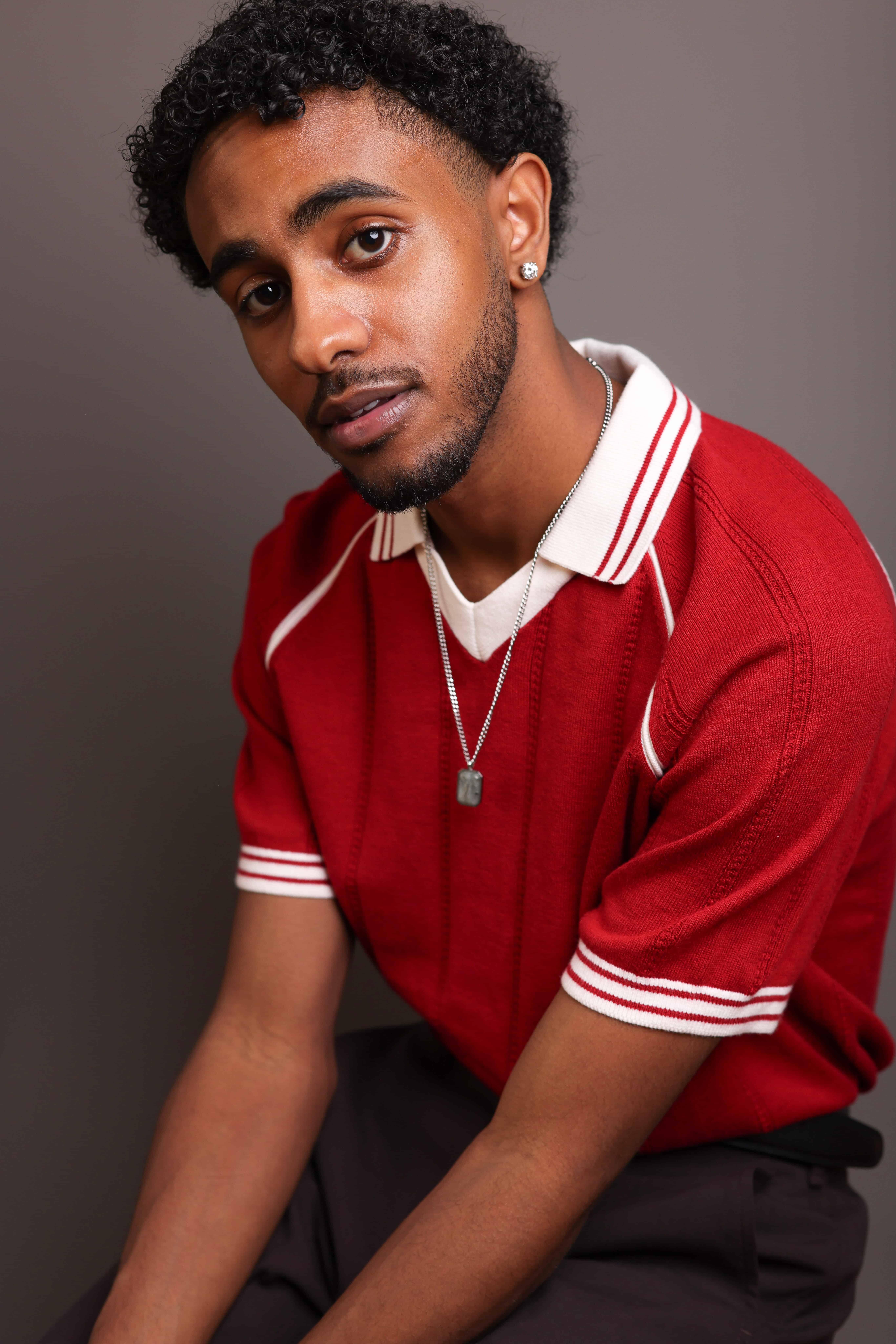 Sam Yousuf Commercial Red Shirt